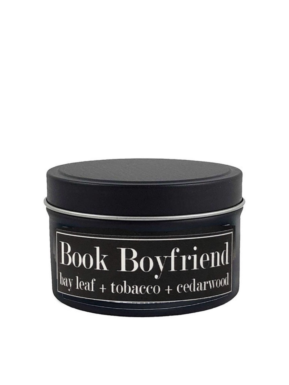 Book Boyfriend Candle - Black